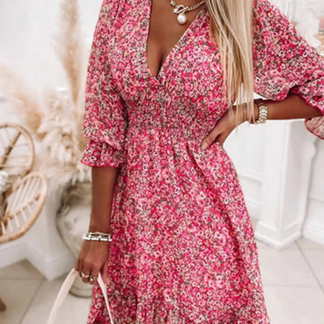 JANNINE - Elegantes Sommer-Minikleid