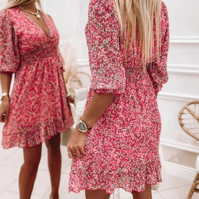 JANNINE - Elegantes Sommer-Minikleid