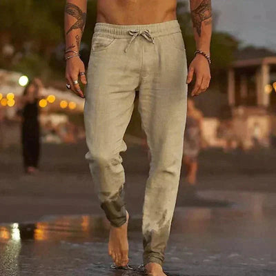 LUCIAN | LEINEN FREIZEITHOSE