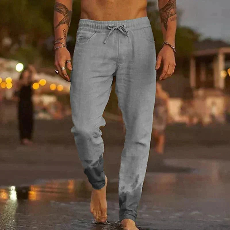 LUCIAN | LEINEN FREIZEITHOSE