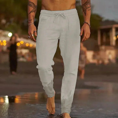 LUCIAN | LEINEN FREIZEITHOSE