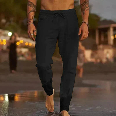 LUCIAN | LEINEN FREIZEITHOSE