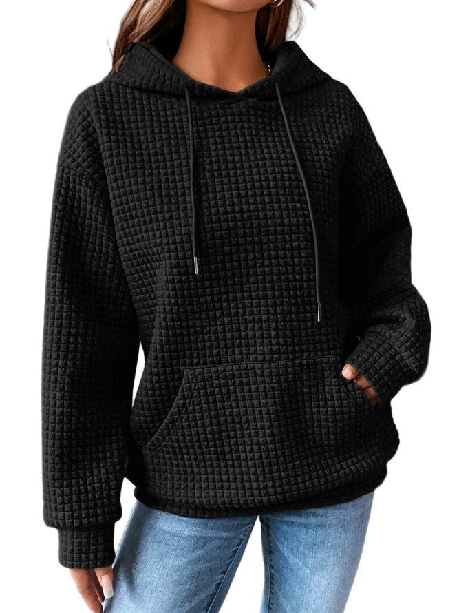 Jewel | Damen Sweatshirt mit langer Kapuze | Winter