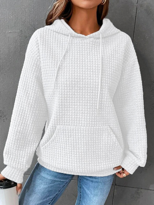 Jewel | Damen Sweatshirt mit langer Kapuze | Winter