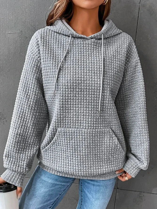 Jewel | Damen Sweatshirt mit langer Kapuze | Winter