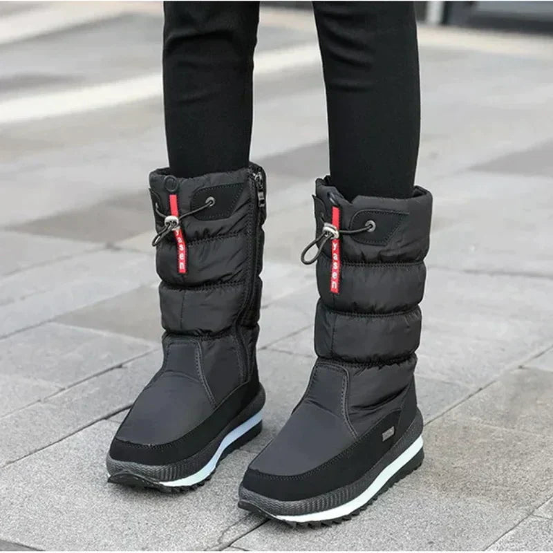 Damen-Schneestiefel | Wasserdicht & warm | Winterstiefel