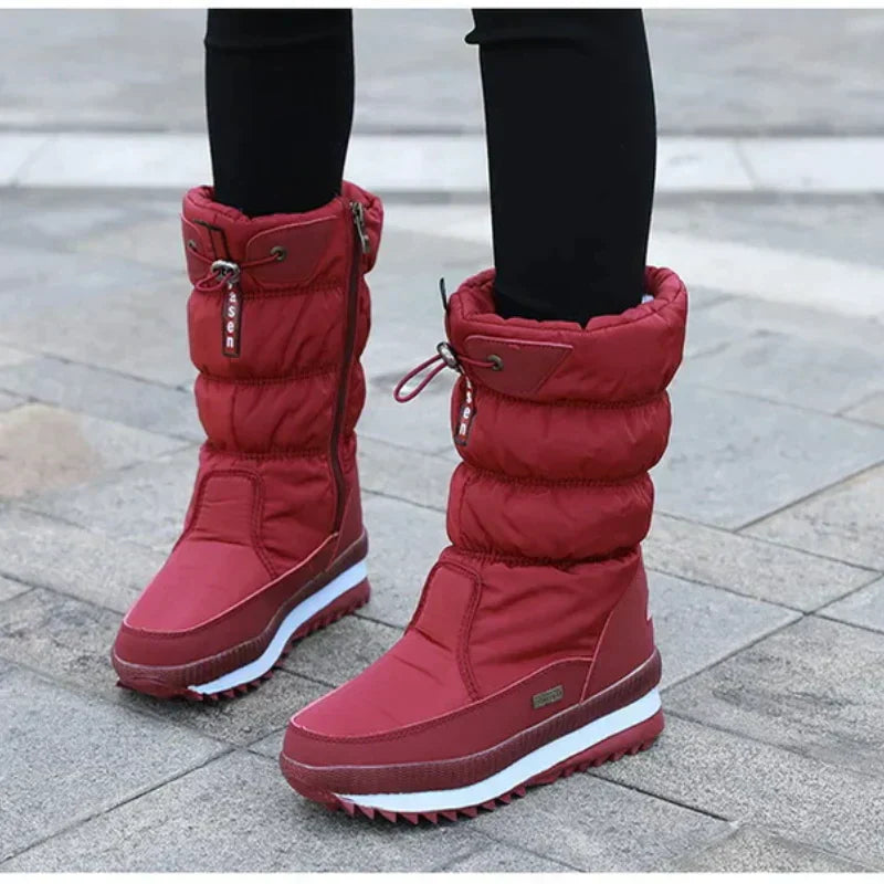 Damen-Schneestiefel | Wasserdicht & warm | Winterstiefel