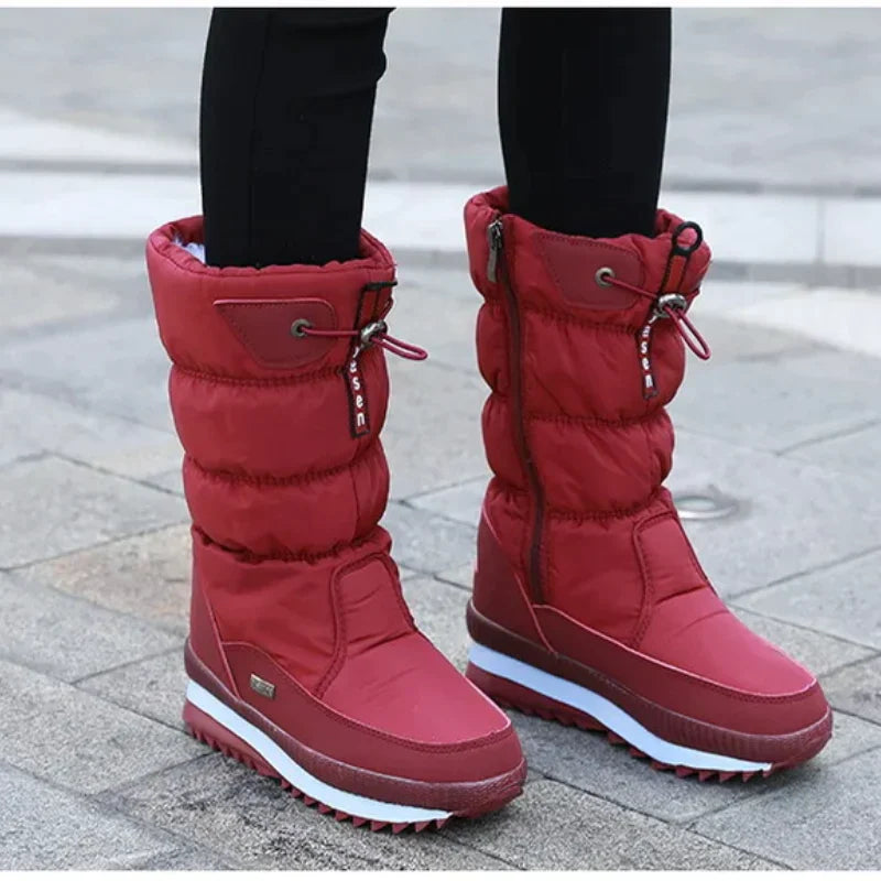 Damen-Schneestiefel | Wasserdicht & warm | Winterstiefel
