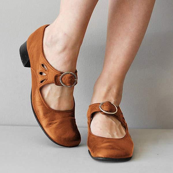 Sandalen aus PU Leder - Jolien
