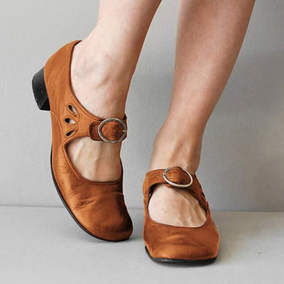 Sandalen aus PU Leder - Jolien