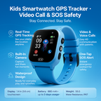 Kinder Smartwatch GPS Tracker Videoanruf