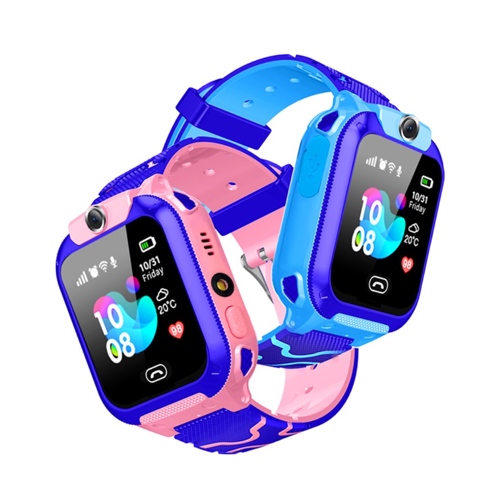 Kinder-Smartwatch mit GPS, Kamera, Telefonanrufe und SOS-Taste
