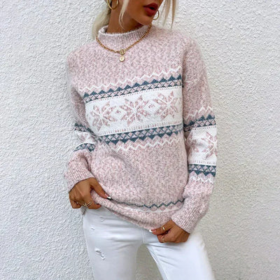 Strickpullover mit Rollkragen - Lalezka