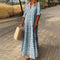 LEILA - Bequemes langes Sommerkleid