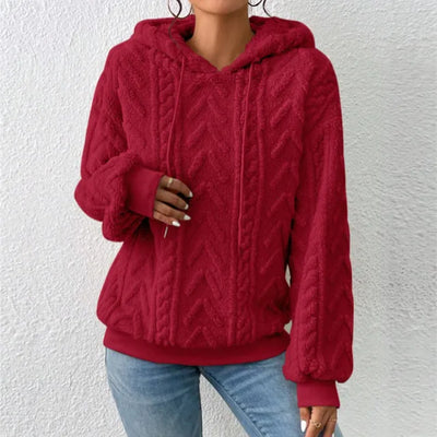 Bequemer Herbst-Kapuzenpullover