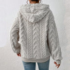 Bequemer Herbst-Kapuzenpullover