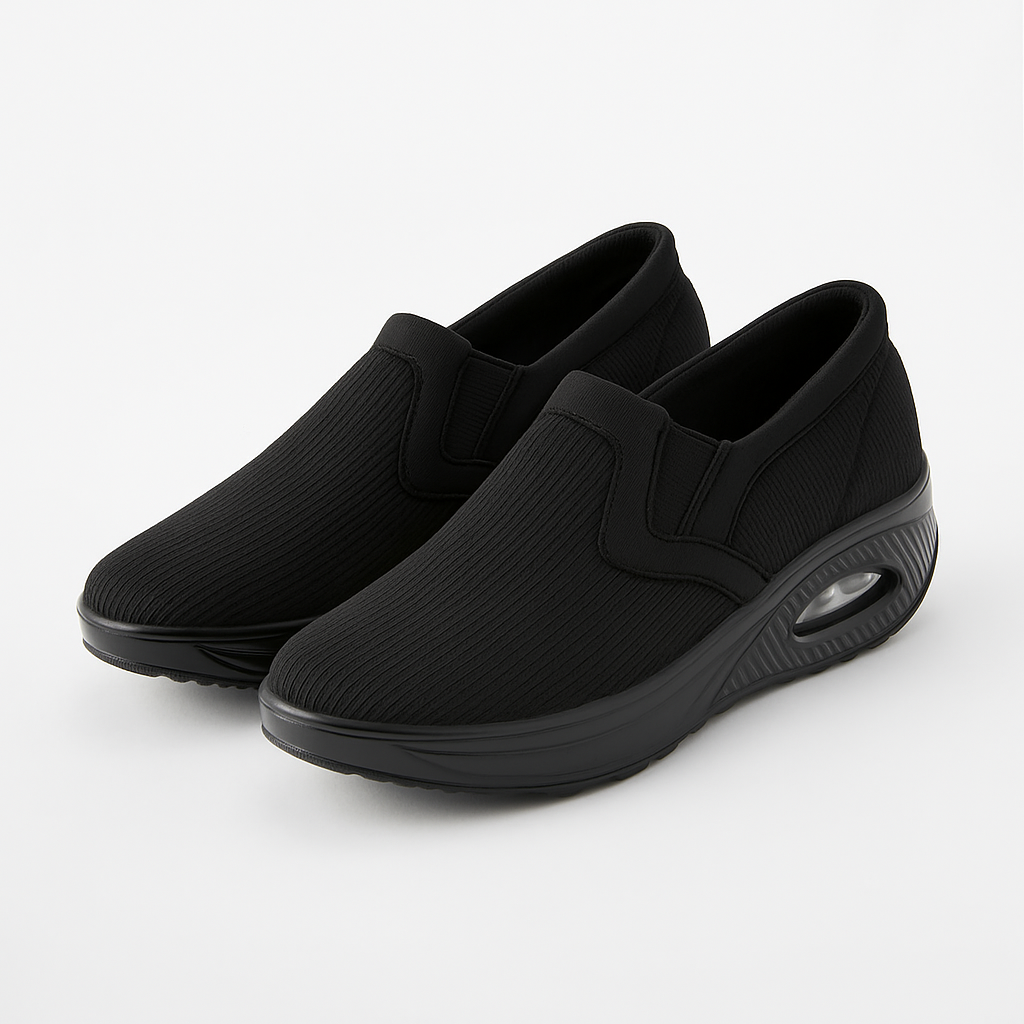 Black Lightweight sneakers for women