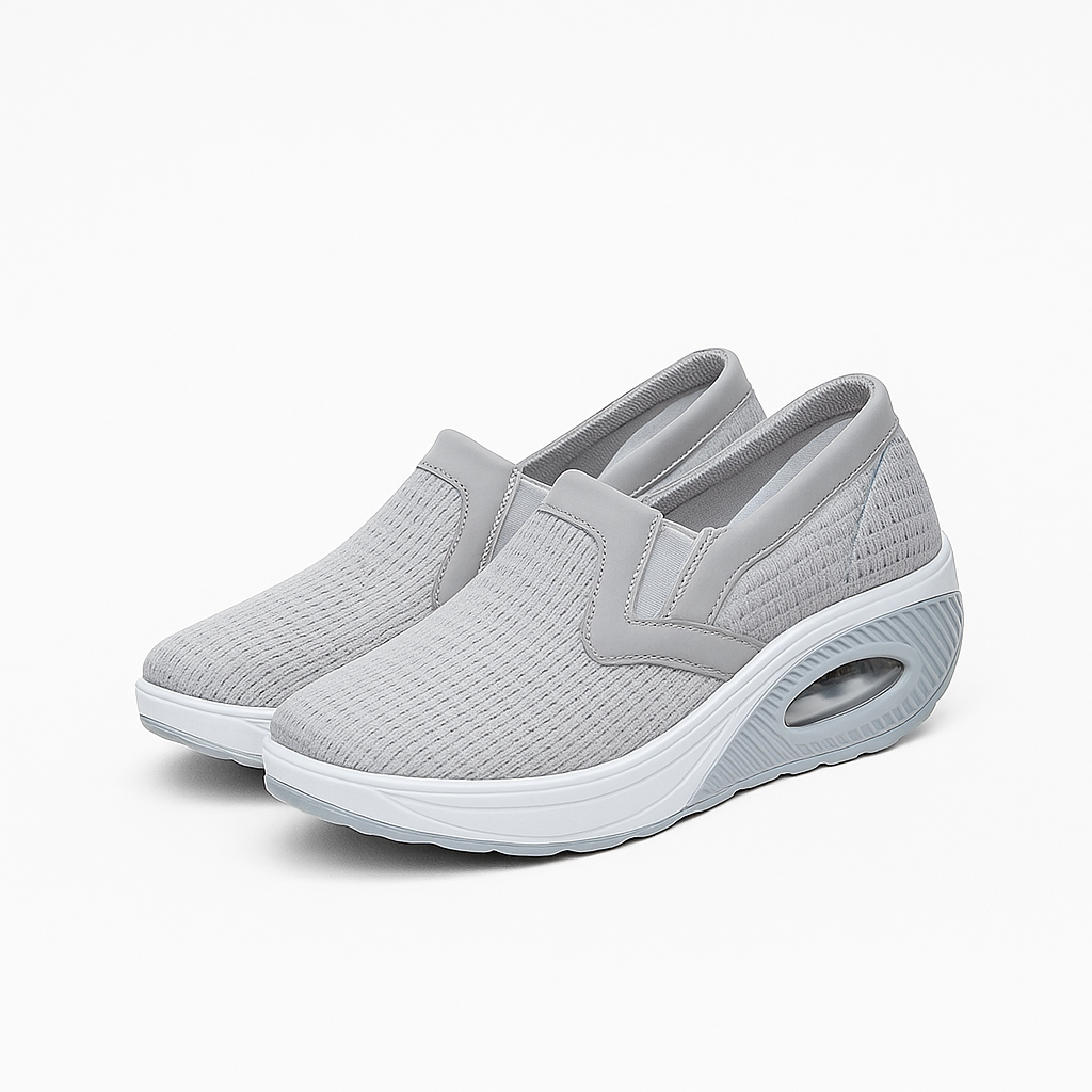 Gray Lightweight sneakers for women
