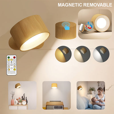 Easystick Magnetische, kabellose Wandlampe - Klebende, wiederaufladbare LED-Lampe