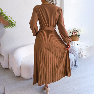 MONIQUE - Elegantes, plissiertes Sommerkleid