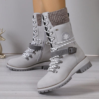 Winterstiefel mit rutschfestem und warmem Futter