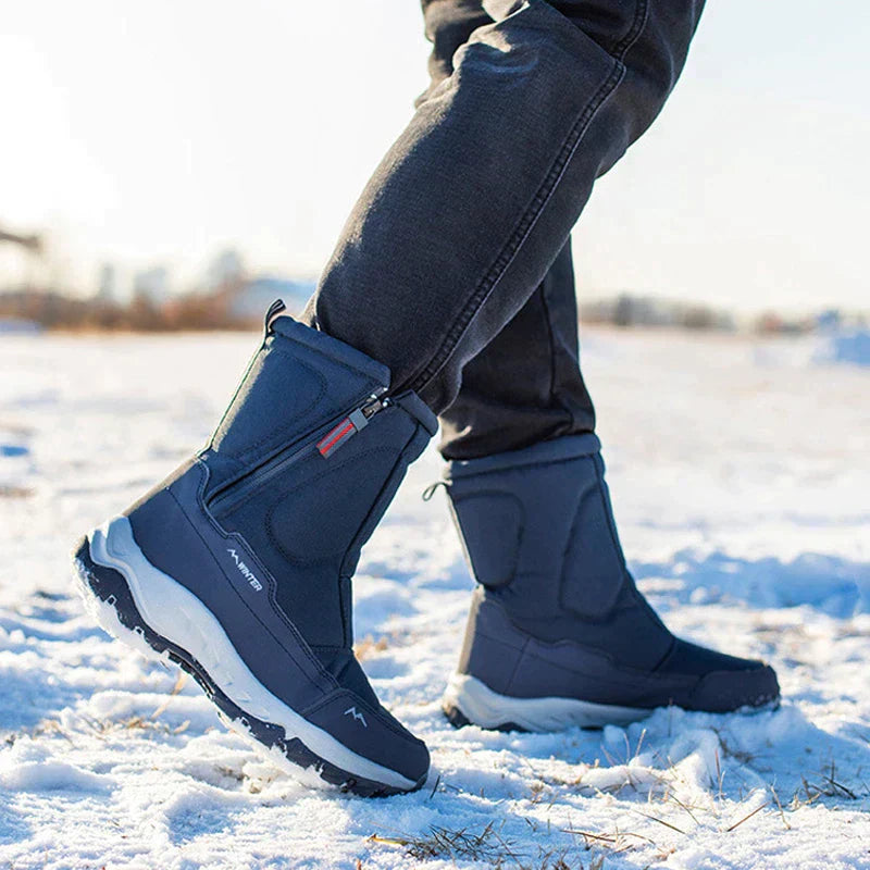 Die besten modischen Mesh Mid-Calf Schneestiefel