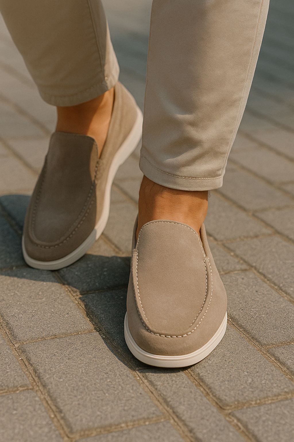 Atmungsaktive, leichte Loafers für Männer