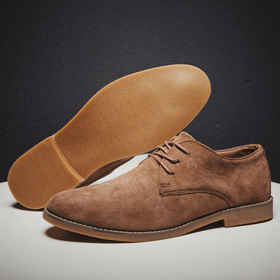 Herren-Anzugschuhe aus Wildleder Elegante und stilvolle Schuhe