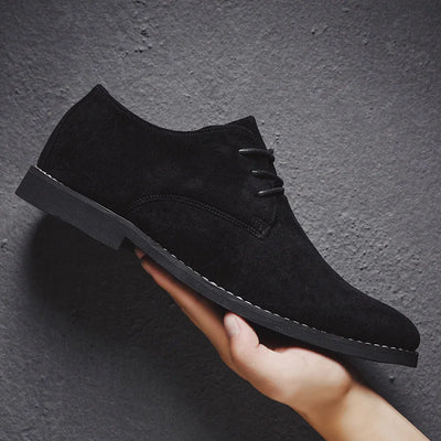 Herren-Anzugschuhe aus Wildleder Elegante und stilvolle Schuhe