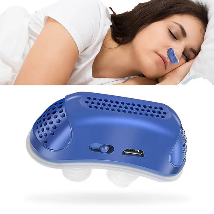Micro CPAP Schlaf-Apnoe-Gerät mit USB-Ladefunktion - Kompakt, tragbar und flüsterstil für eine bessere Nachtruhe