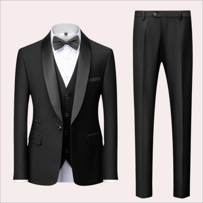 Zweiteiliger formeller Anzug für Männer - Blazer und Hose in schmaler Passform