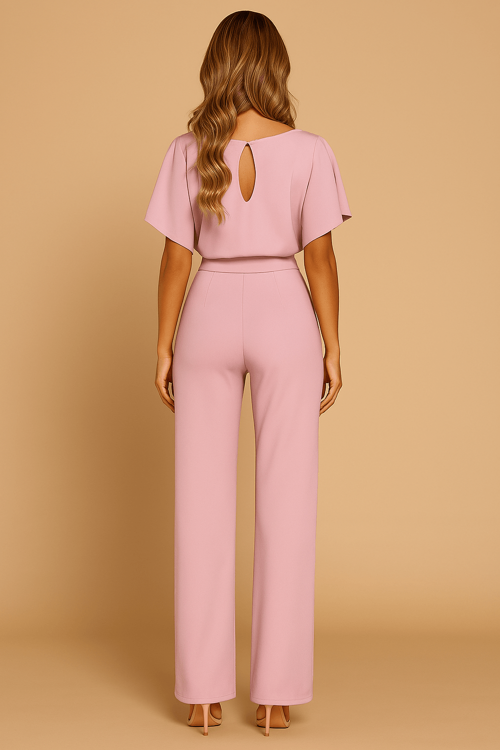 Mira - Eleganter Jumpsuit für Frauen mit Bindegürtel