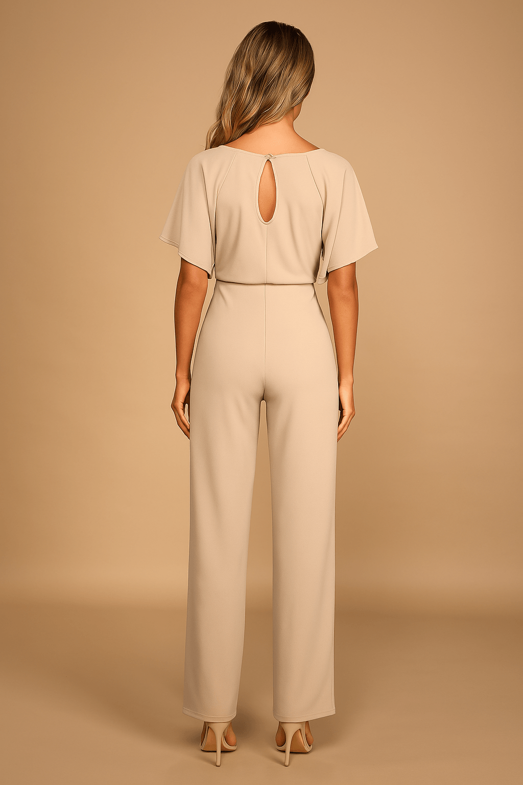 Mira - Eleganter Jumpsuit für Frauen mit Bindegürtel