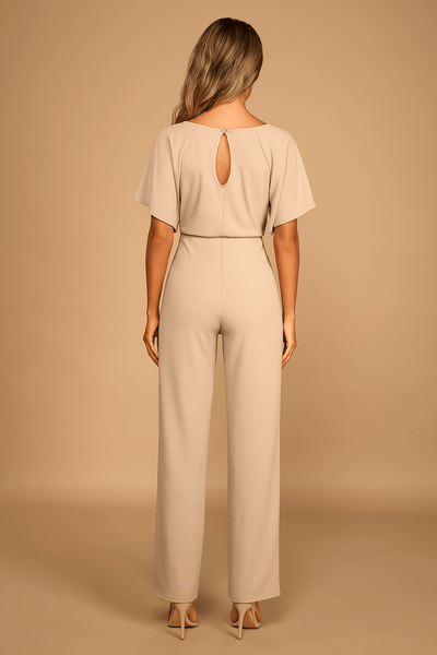 Mira - Eleganter Jumpsuit für Frauen mit Bindegürtel
