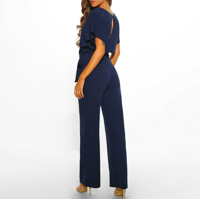 Lässiger Jumpsuit mit Gürtel für Frauen