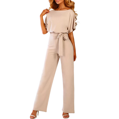 Lässiger Jumpsuit mit Gürtel für Frauen