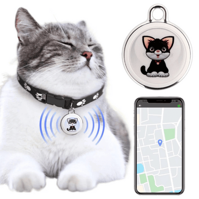 NARA - GPS-Tracker für Haustiere mit Bluetooth und wasserdichtem Design - Kompakt und leicht für Sicherheit