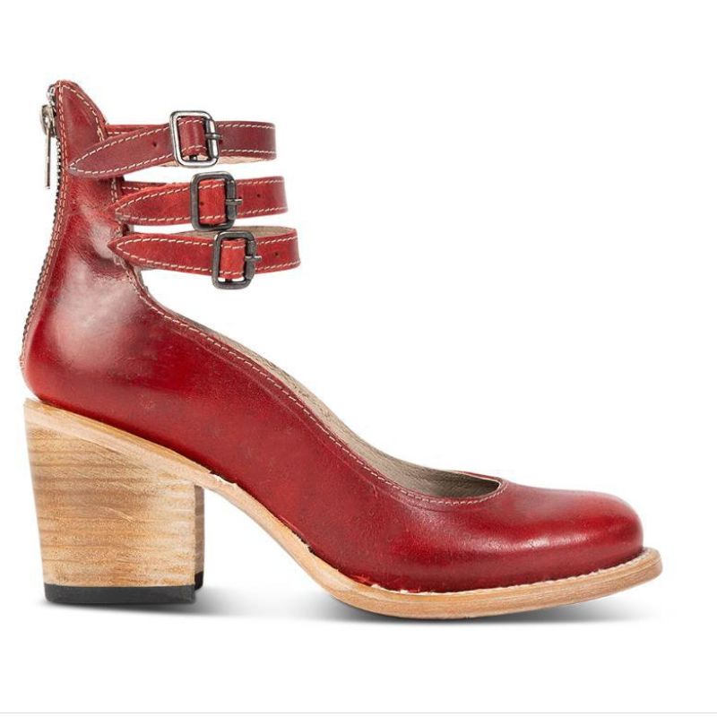 Stylische Pumps mit Knöchelriemen - Neda