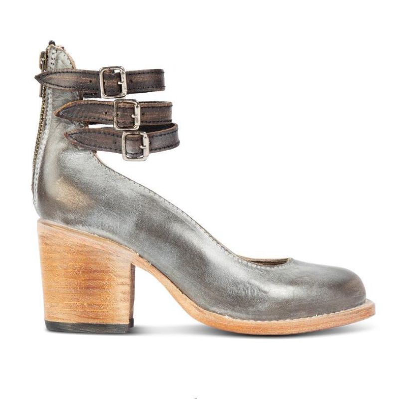 Stylische Pumps mit Knöchelriemen - Neda