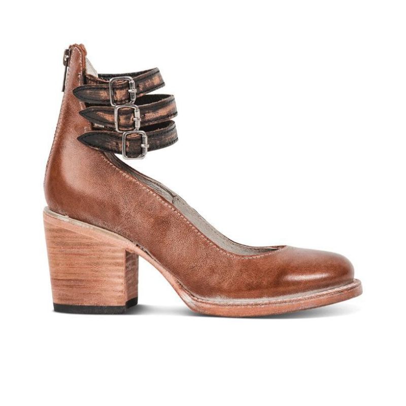 Stylische Pumps mit Knöchelriemen - Neda