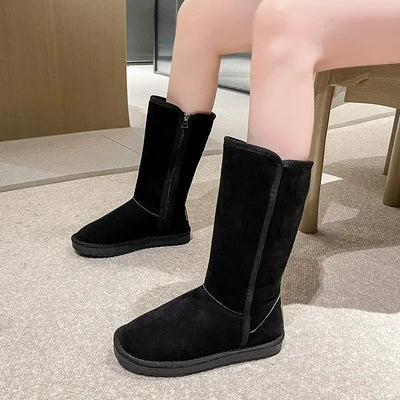 Warme Damen-Schneestiefel – Bequeme Winterstiefel mit weichem Futter