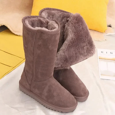 Warme Damen-Schneestiefel – Bequeme Winterstiefel mit weichem Futter