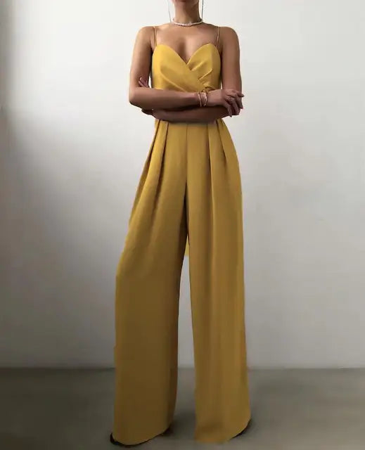 Eleganter ärmelloser Damen-Overall