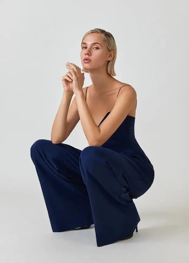 Eleganter ärmelloser Damen-Overall