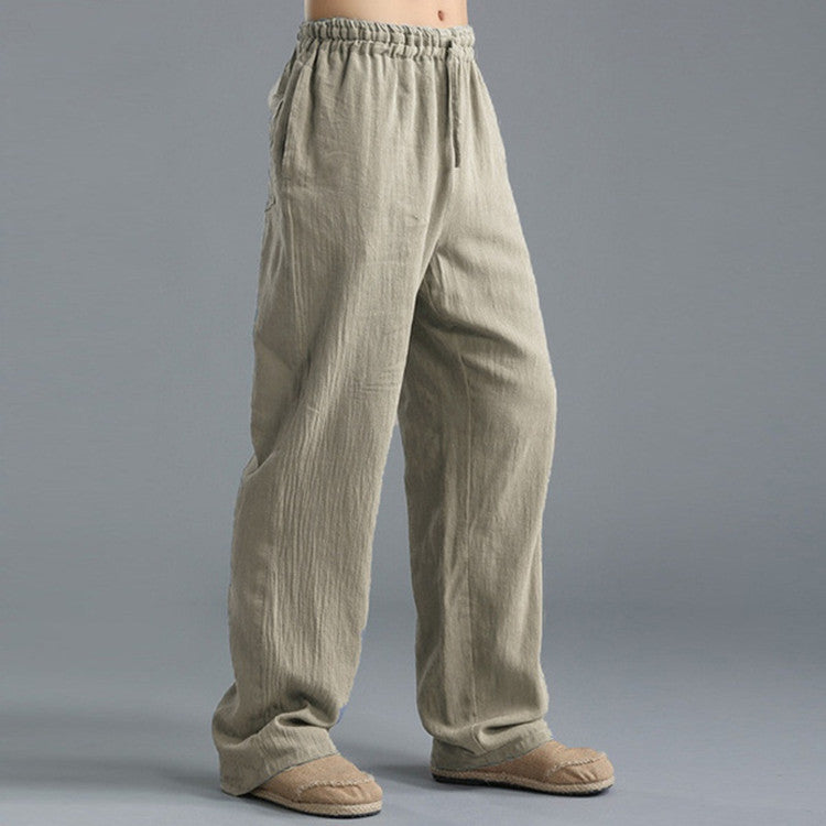 Hose Herren aus soft-touch-stoff locker geschnitten atmungsaktiv & casual