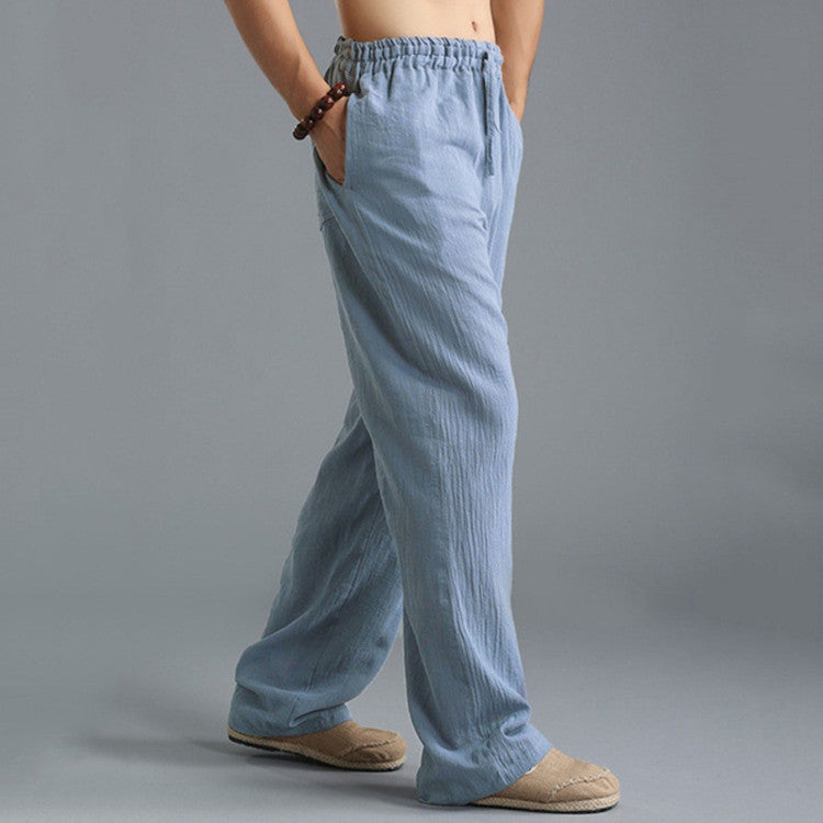 Hose Herren aus soft-touch-stoff locker geschnitten atmungsaktiv & casual