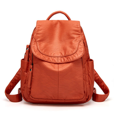 VogueStyle Rucksack – Modisch, Weiches Leder & Viel Stauraum