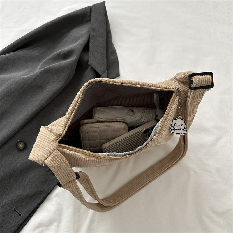Sara - Kunstvolle Ein-Schulter-Messenger-Tasche