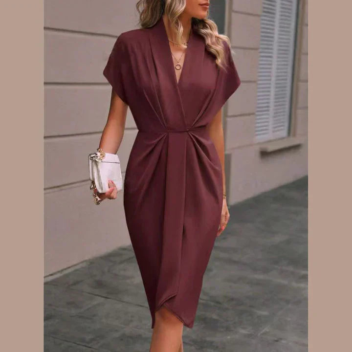 Serena - Midi-Wickelkleid