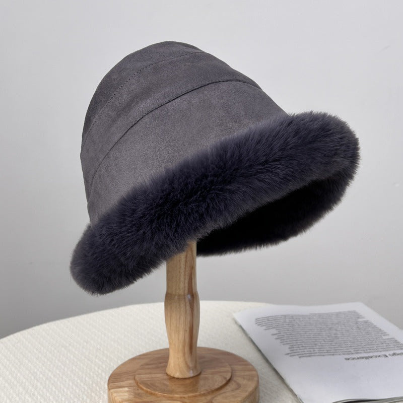 Damen Kuschelige und elegante Fellmütze